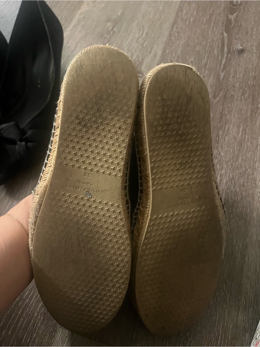 Givenchy Neutral Beige Espadrilles with Woven Jute Trim